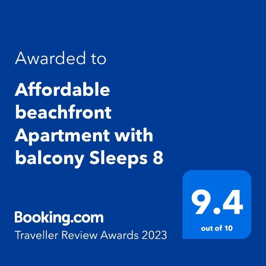 Affordable Beachfront With Balcony Sleeps 8 * Wildwood