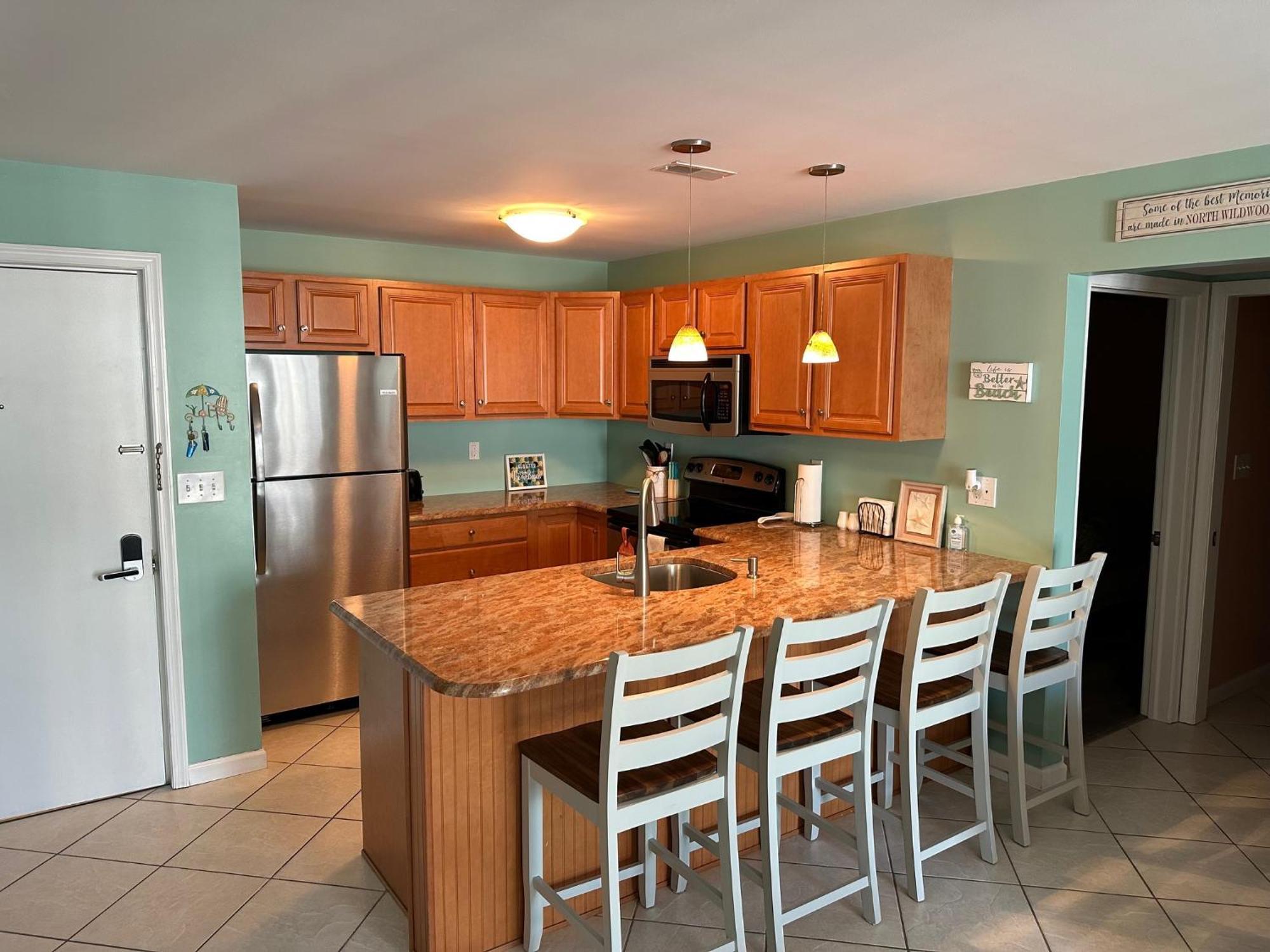 Unit #302-2br2ba-3rd Floor Ocean Views Wildwood